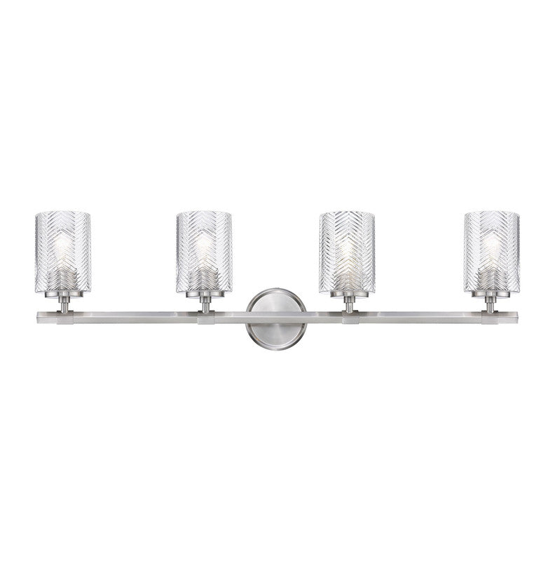 Z-Lite 1934-4V - Dover Street 4 Light 33" Vanity Light