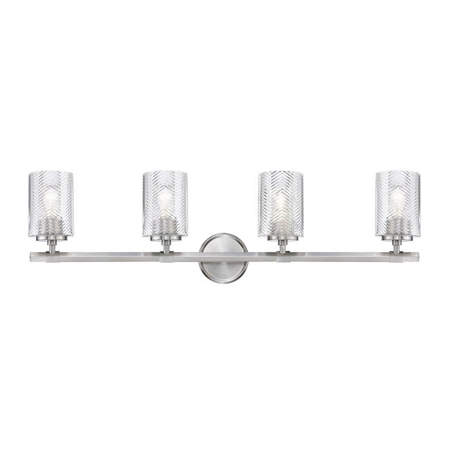 Z-Lite 1934-4V - Dover Street 4 Light 33" Vanity Light