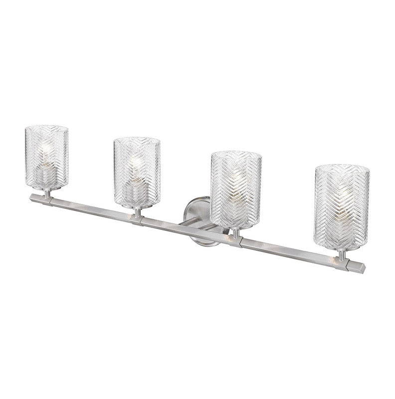 Z-Lite 1934-4V - Dover Street 4 Light 33" Vanity Light