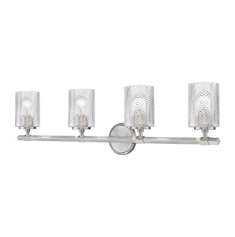 Z-Lite 1934-4V - Dover Street 4 Light 33" Vanity Light