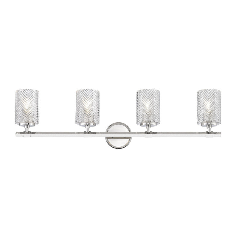 Z-Lite 1934-4V - Dover Street 4 Light 33" Vanity Light