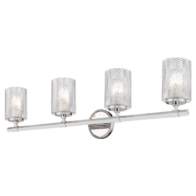 Z-Lite 1934-4V - Dover Street 4 Light 33" Vanity Light