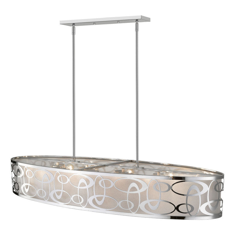 Z-Lite 195-55 - Opal 8 Light 55" Pendant