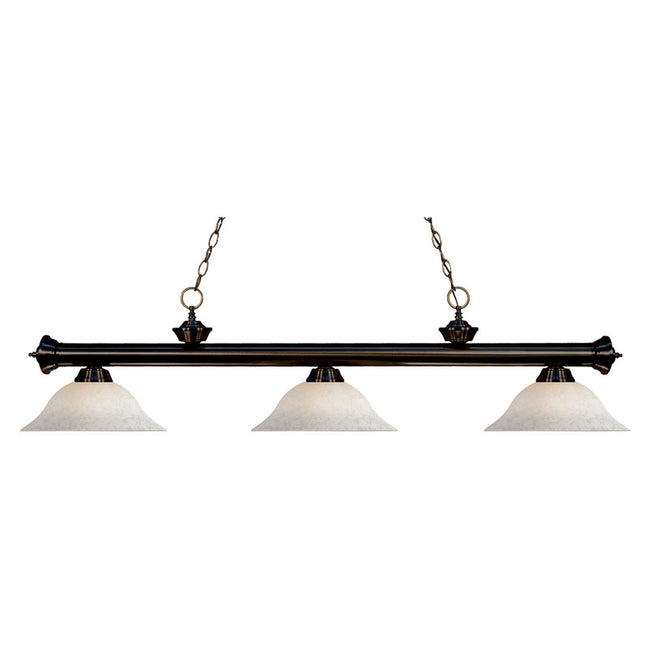 Z-Lite 200-3-W - Riviera 3 Light 59" Chandelier