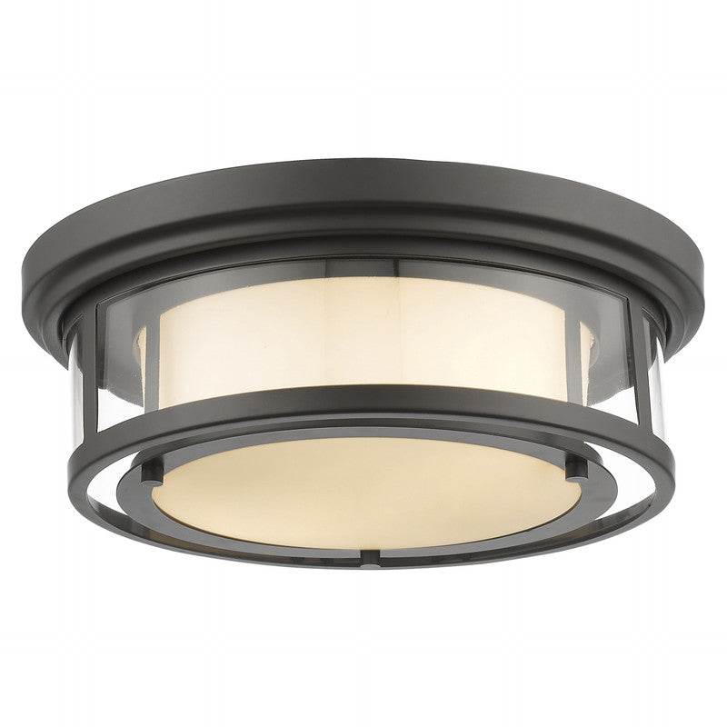 Z-Lite 2005F16 - Luna 2 Light 16" Flush Mount