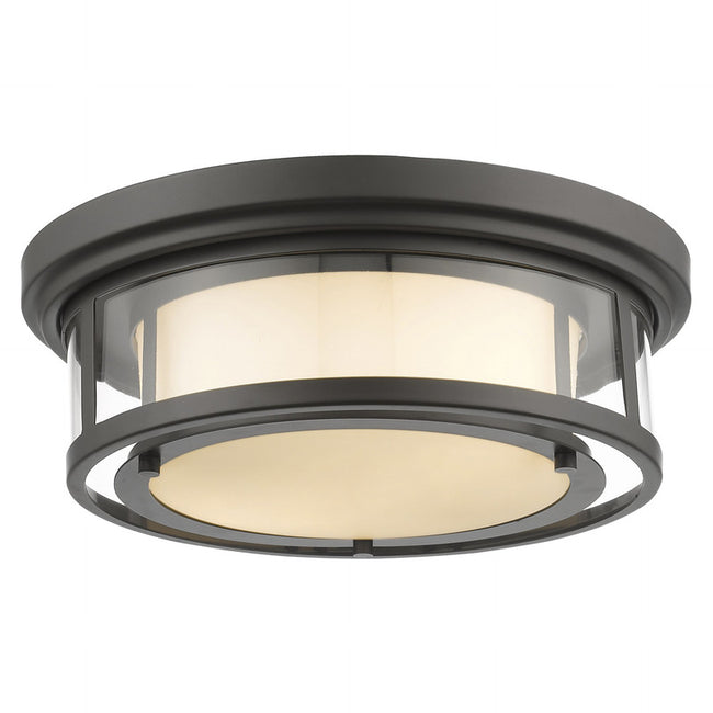 Z-Lite 2005F16 - Luna 2 Light 16" Flush Mount