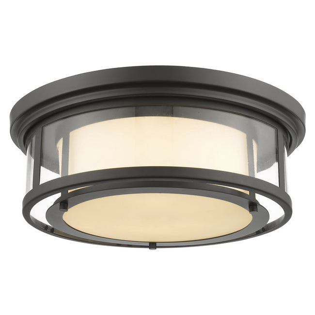 Z-Lite 2005F18 - Luna 3 Light 18" Flush Mount