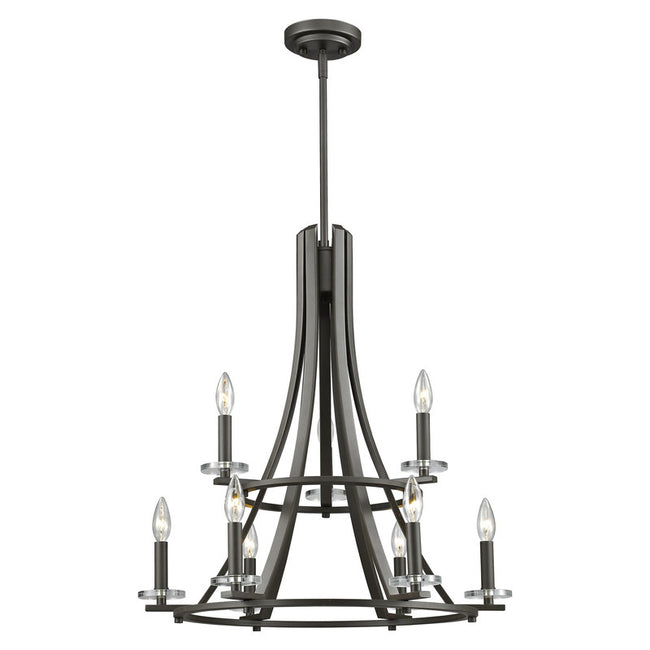Z-Lite 2010-9 - Verona 9 Light 25" Chandelier