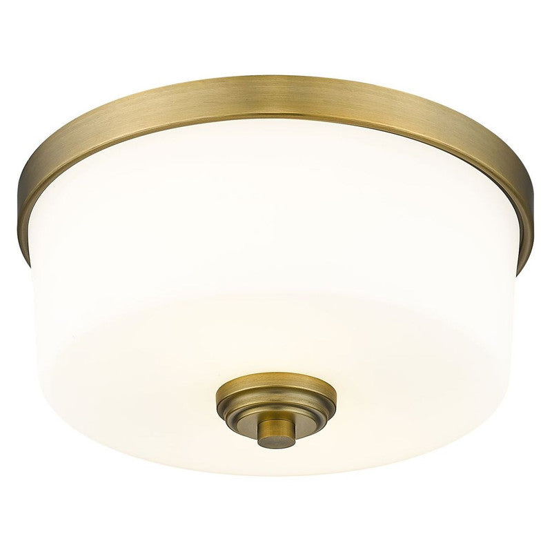 Z-Lite 220F2 - Arlington 2 Light 12" Flush Mount