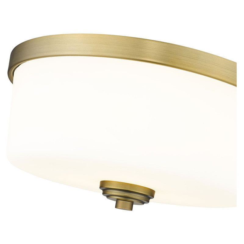 Z-Lite 220F3 - Arlington 3 Light 14" Flush Mount