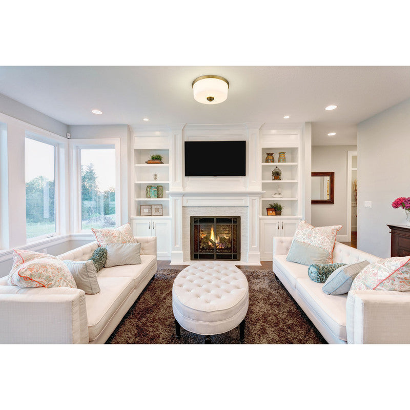 Z-Lite 220F3 - Arlington 3 Light 14" Flush Mount