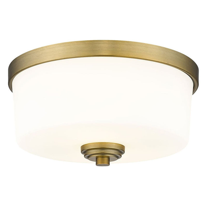 Z-Lite 220F2 - Arlington 2 Light 12" Flush Mount