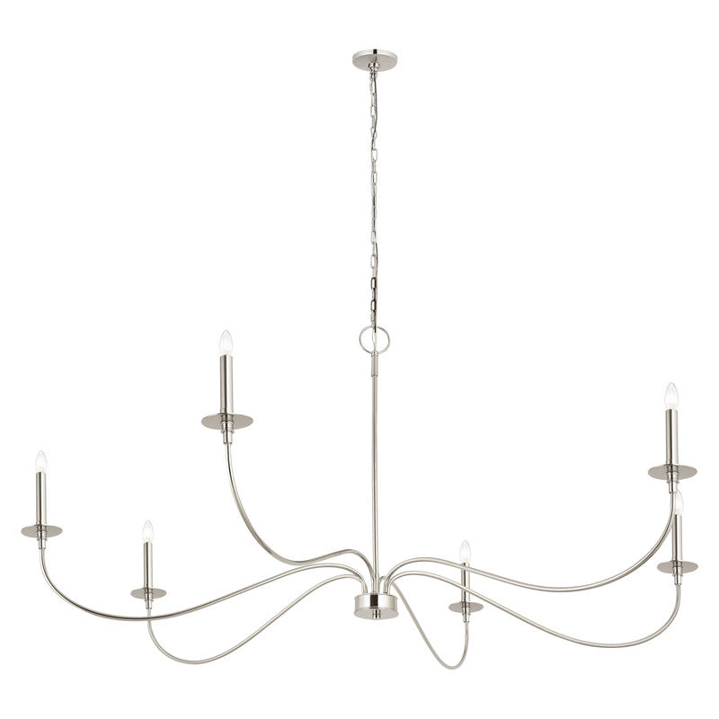Z-Lite 2301-63 - Arrington 6 Light 63" Chandelier