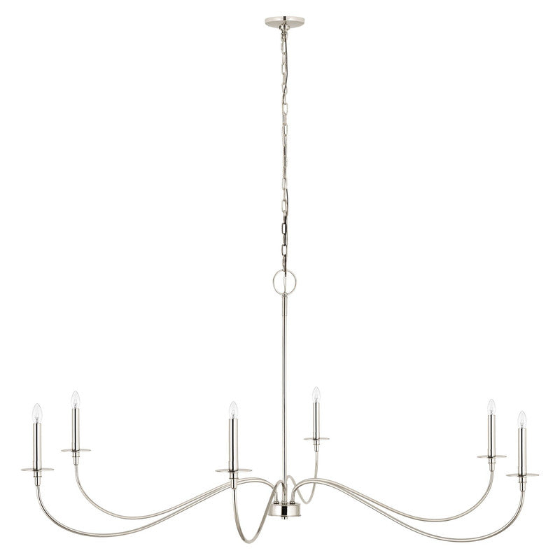Z-Lite 2301-63 - Arrington 6 Light 63" Chandelier