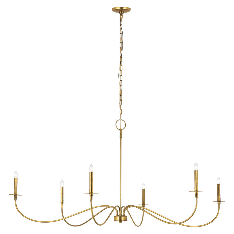 Z-Lite 2301-63 - Arrington 6 Light 63" Chandelier