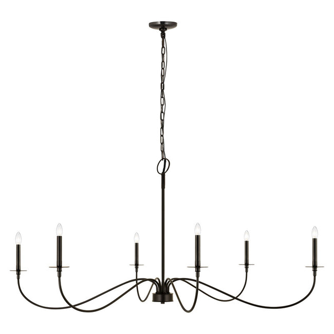 Z-Lite 2301-63 - Arrington 6 Light 63" Chandelier