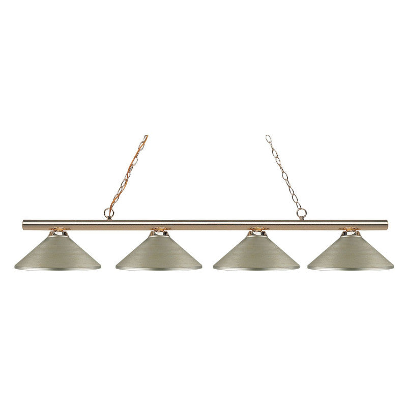 Z-Lite 24204-M - Sharp Shooter 4 Light 86" Chandelier