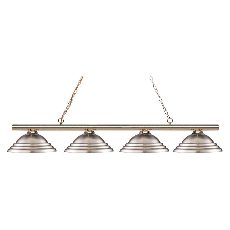 Z-Lite 24204-S - Sharp Shooter 4 Light 88" Chandelier