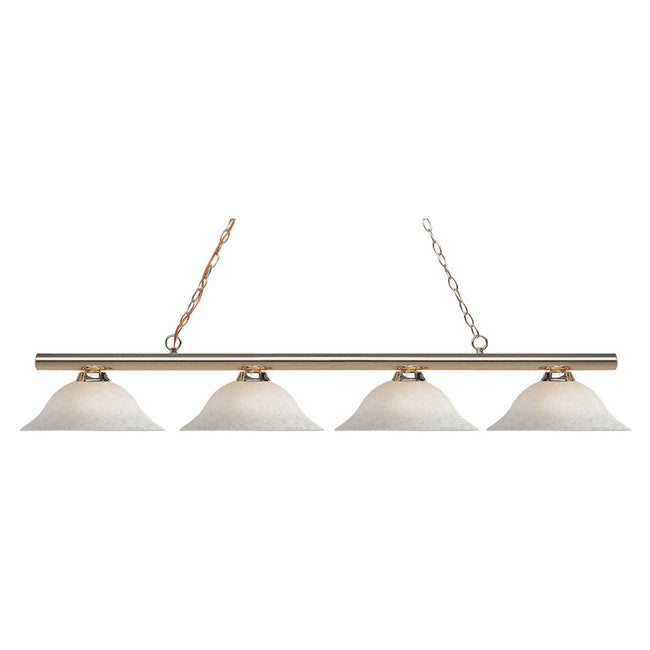 Z-Lite 24204-W - Sharp Shooter 4 Light 88" Chandelier