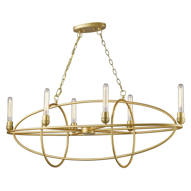 Z-Lite 3000-6 - Persis 6 Light 46" Chandelier