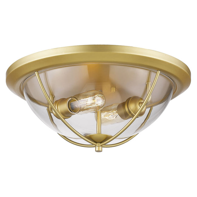 Z-Lite 3000F2 - Persis 2 Light 15" Flush Mount