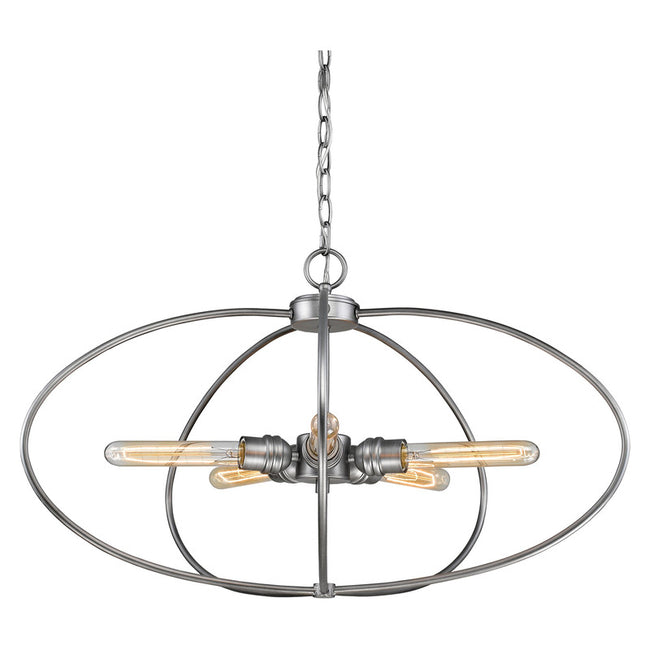 Z-Lite 3000P - Persis 5 Light 28" Pendant
