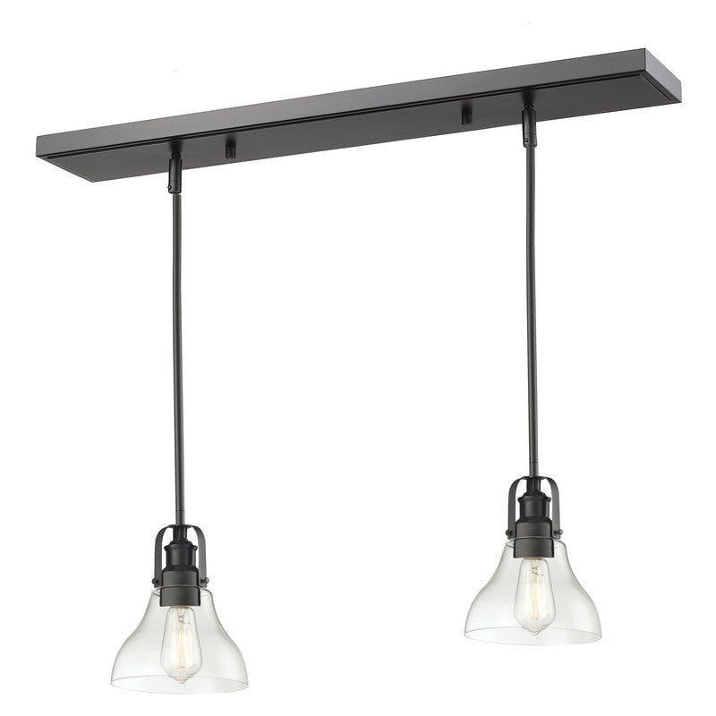 Z-Lite 320-8MP-2 - Forge 1 Light 30" Chandelier