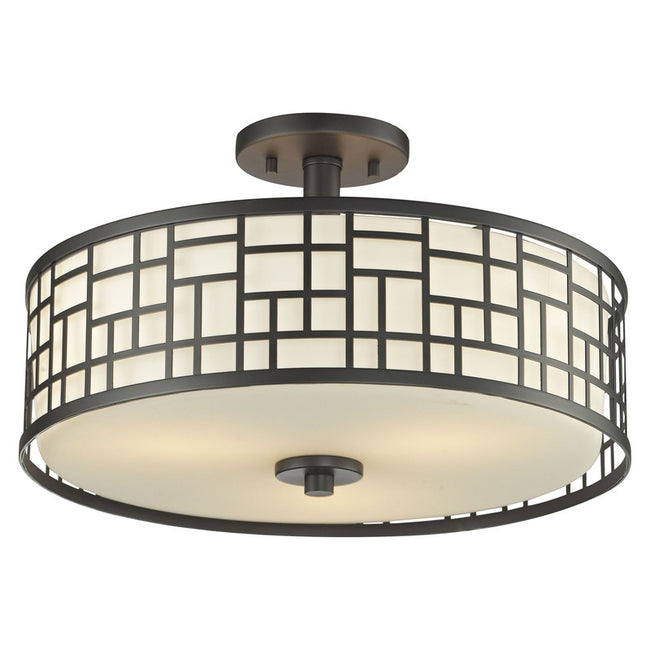 Z-Lite 328-SF16 - Elea 3 Light 16" Flush Mount