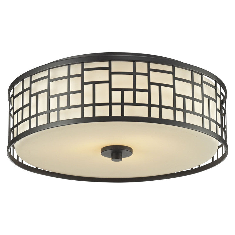 Z-Lite 328F16 - Elea 3 Light 16" Flush Mount