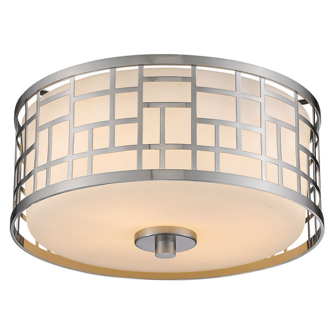Z-Lite 328F12 - Elea 2 Light 12" Flush Mount
