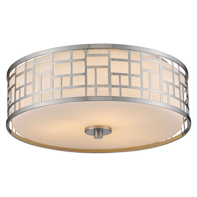 Z-Lite 328F16 - Elea 3 Light 16" Flush Mount