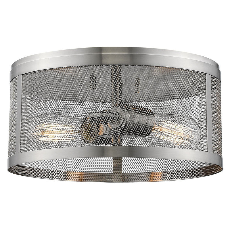 Z-Lite 331F12 - Meshsmith 2 Light 12" Flush Mount