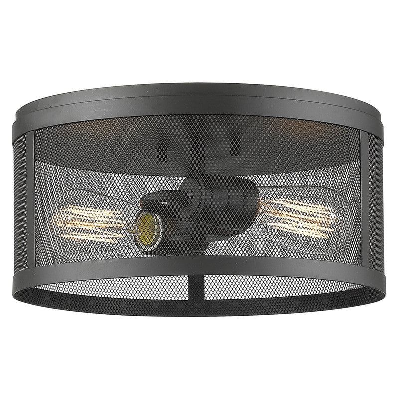 Z-Lite 331F12 - Meshsmith 2 Light 12" Flush Mount