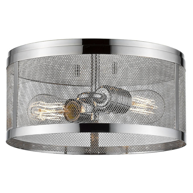Z-Lite 331F12 - Meshsmith 2 Light 12" Flush Mount