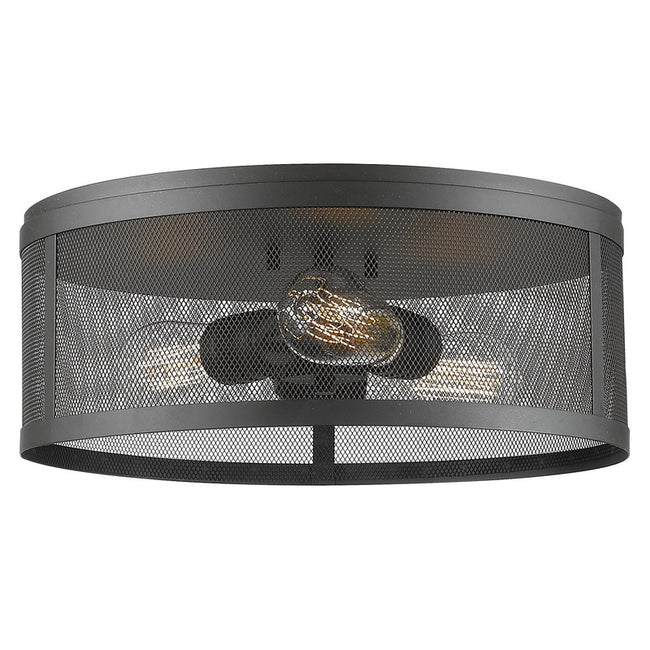 Z-Lite 331F14 - Meshsmith 3 Light 15" Flush Mount