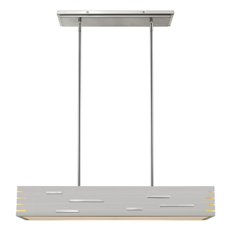 332-34 - Loek 1 Light 34" Chandelier