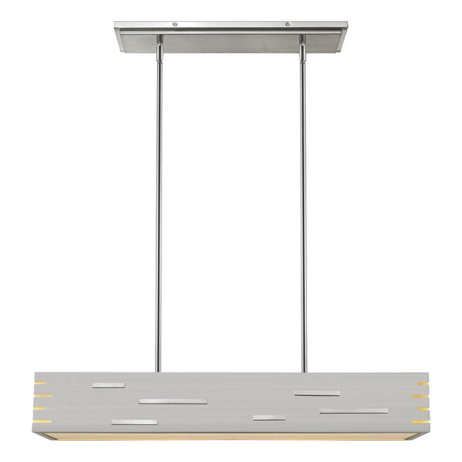 332-34 - Loek 1 Light 34" Chandelier