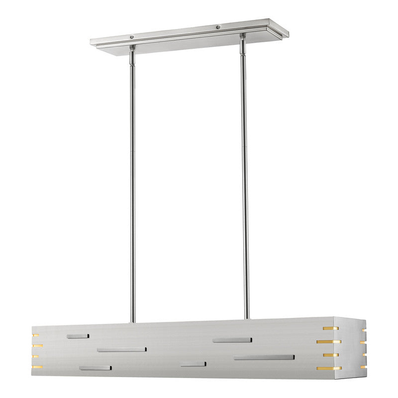 332-34 - Loek 1 Light 34" Chandelier