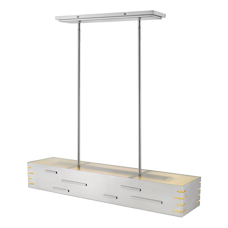 332-34 - Loek 1 Light 34" Chandelier