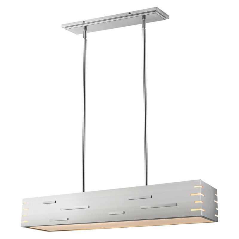 332-34 - Loek 1 Light 34" Chandelier