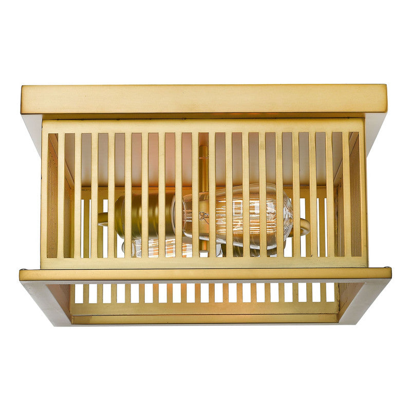 Z-Lite 333F2 - Camellia 2 Light 12" Flush Mount