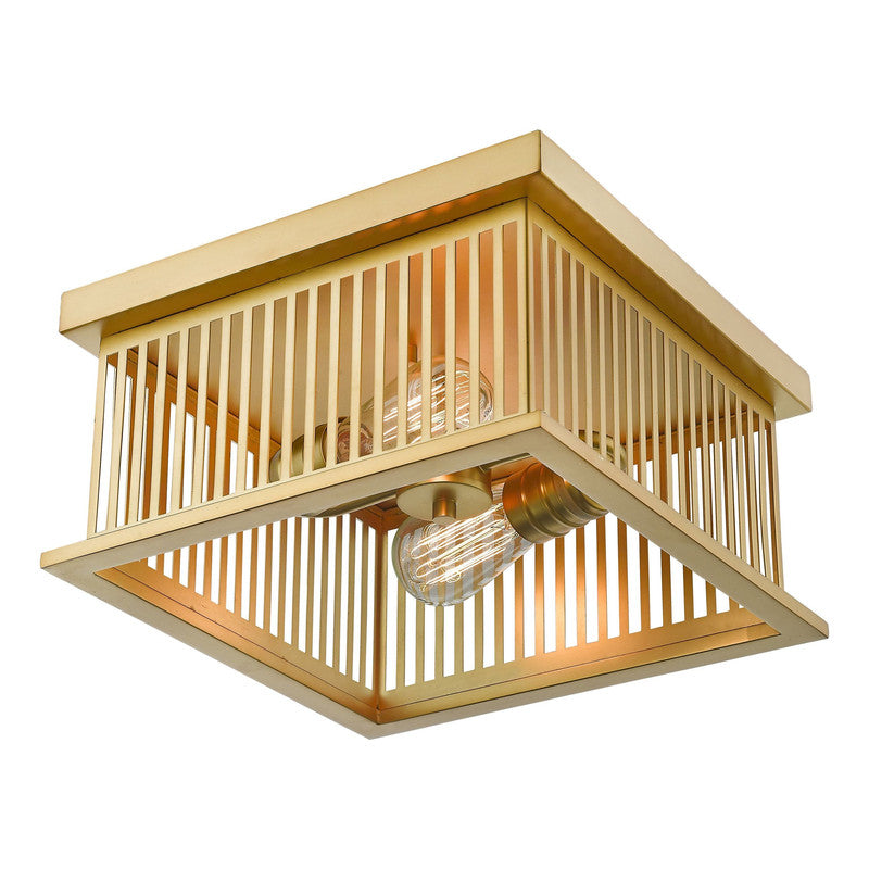 Z-Lite 333F2 - Camellia 2 Light 12" Flush Mount