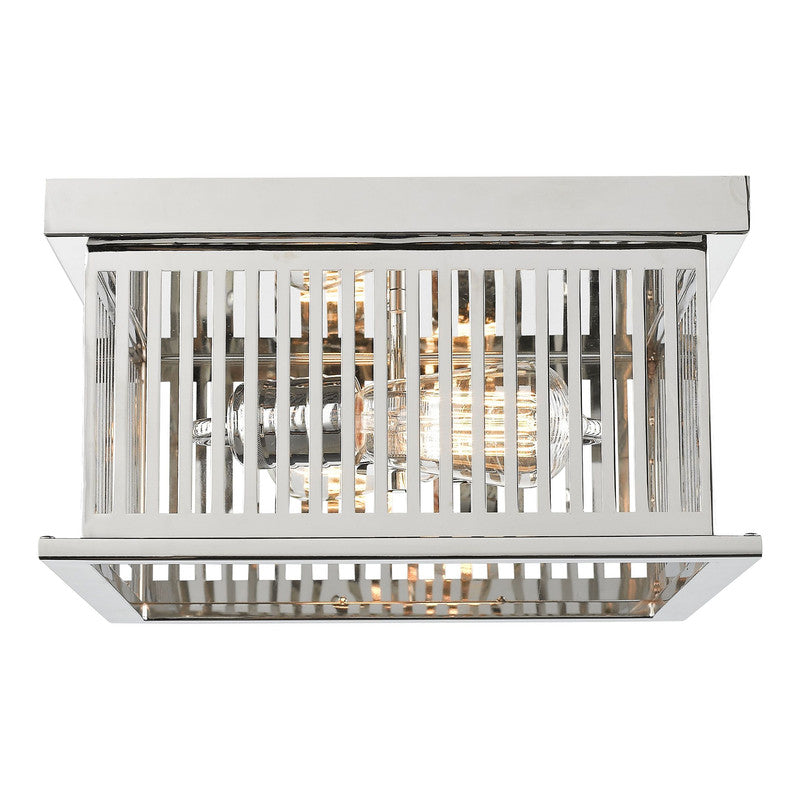 Z-Lite 333F2 - Camellia 2 Light 12" Flush Mount
