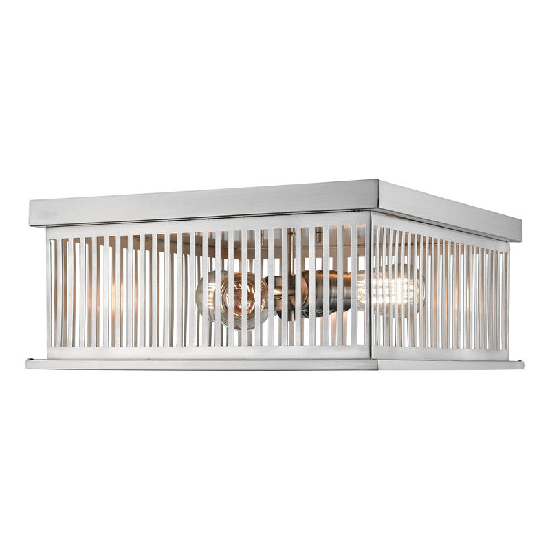Z-Lite 333F3 - Camellia 3 Light 15" Flush Mount
