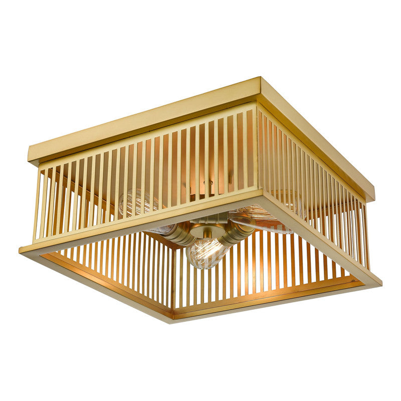 Z-Lite 333F3 - Camellia 3 Light 15" Flush Mount