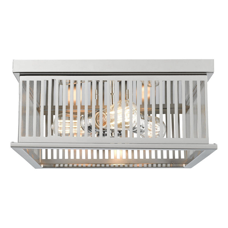Z-Lite 333F3 - Camellia 3 Light 15" Flush Mount
