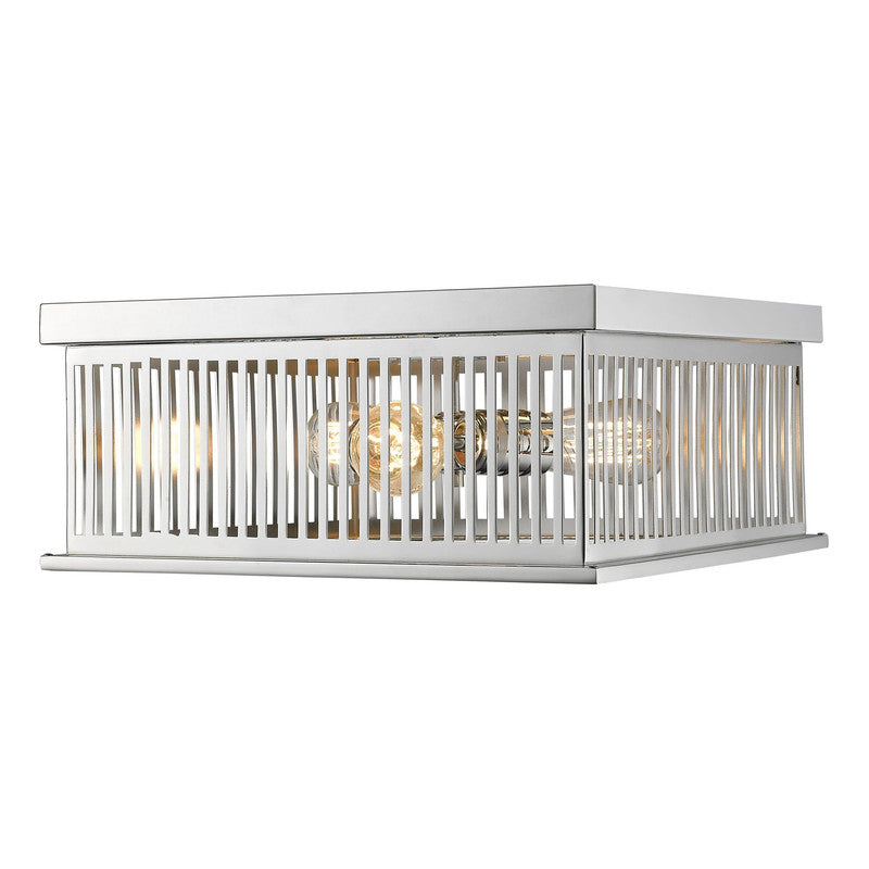 Z-Lite 333F3 - Camellia 3 Light 15" Flush Mount