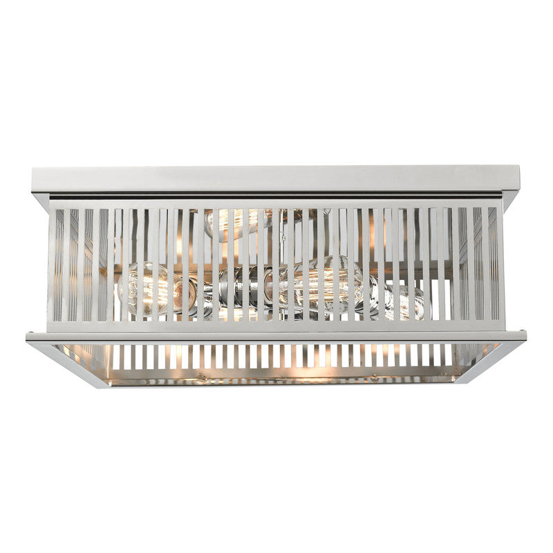 Z-Lite 333F4 - Camellia 4 Light 18" Flush Mount