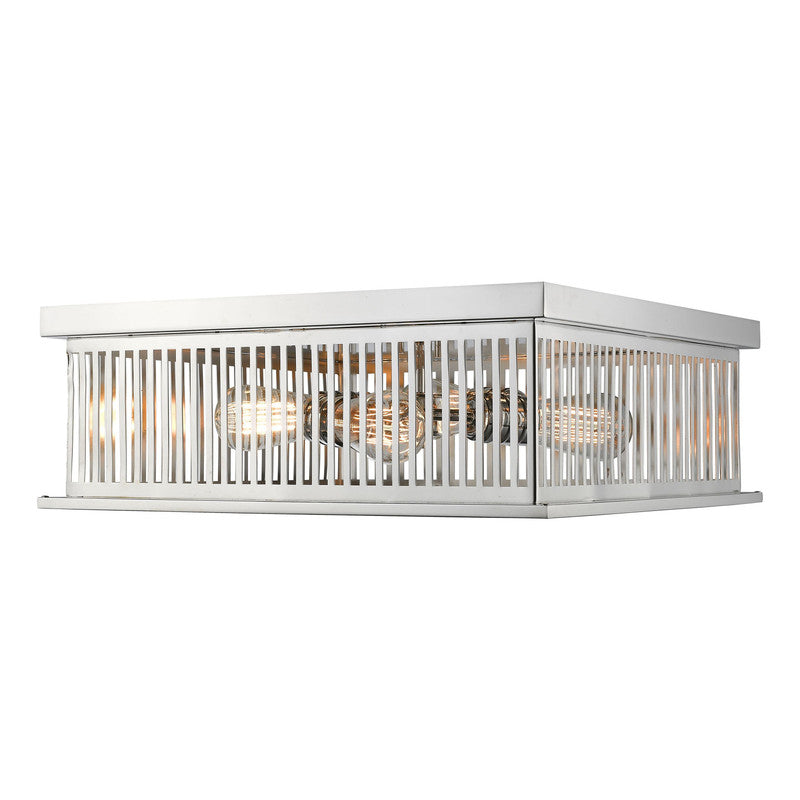 Z-Lite 333F4 - Camellia 4 Light 18" Flush Mount