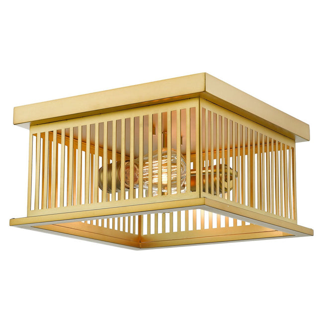 Z-Lite 333F2 - Camellia 2 Light 12" Flush Mount